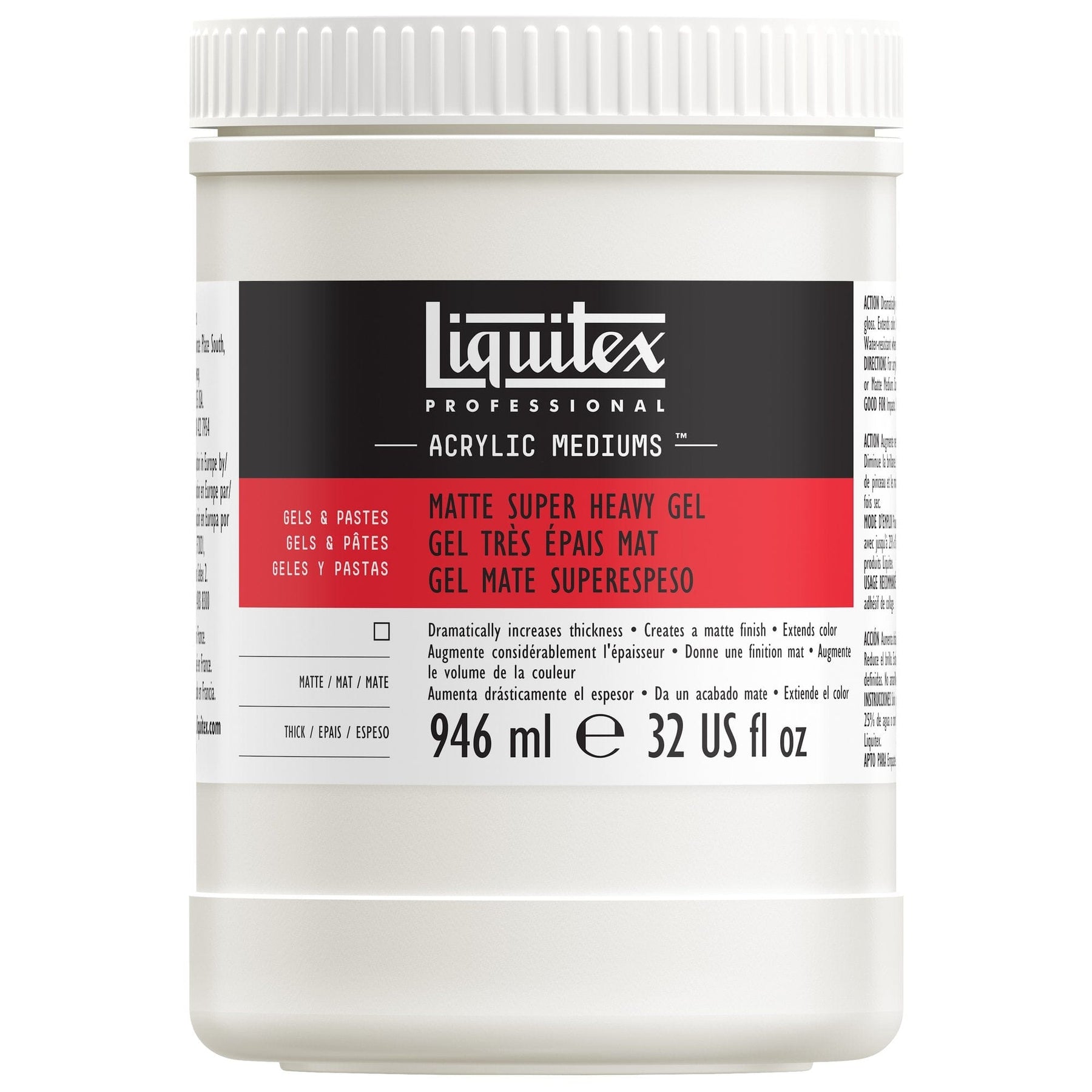 Matte Super Heavy Gel Medium