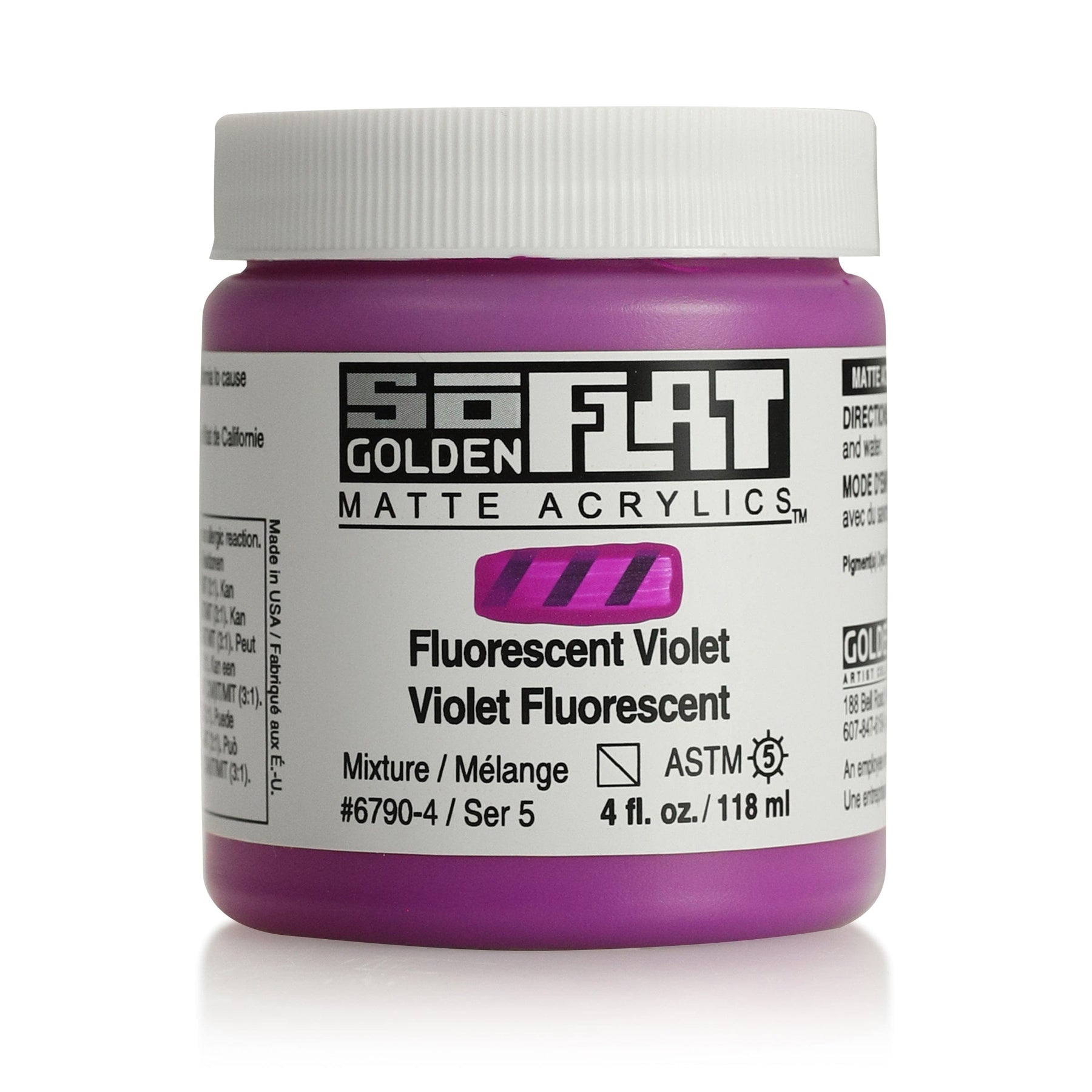 SoFlat Matte Acrylics 4oz. Jars