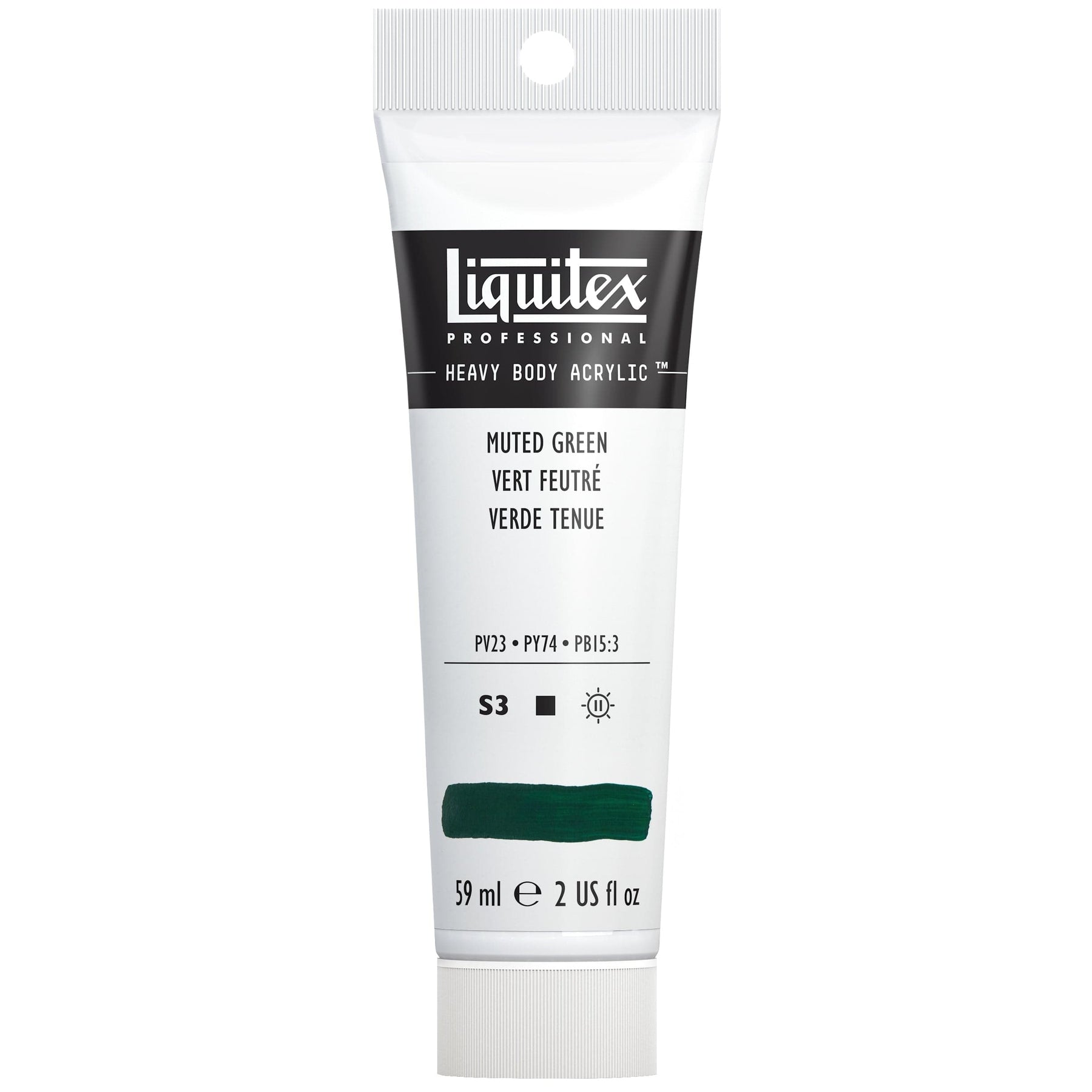 Professional Heavy Body Acrylic Color, 2 oz.