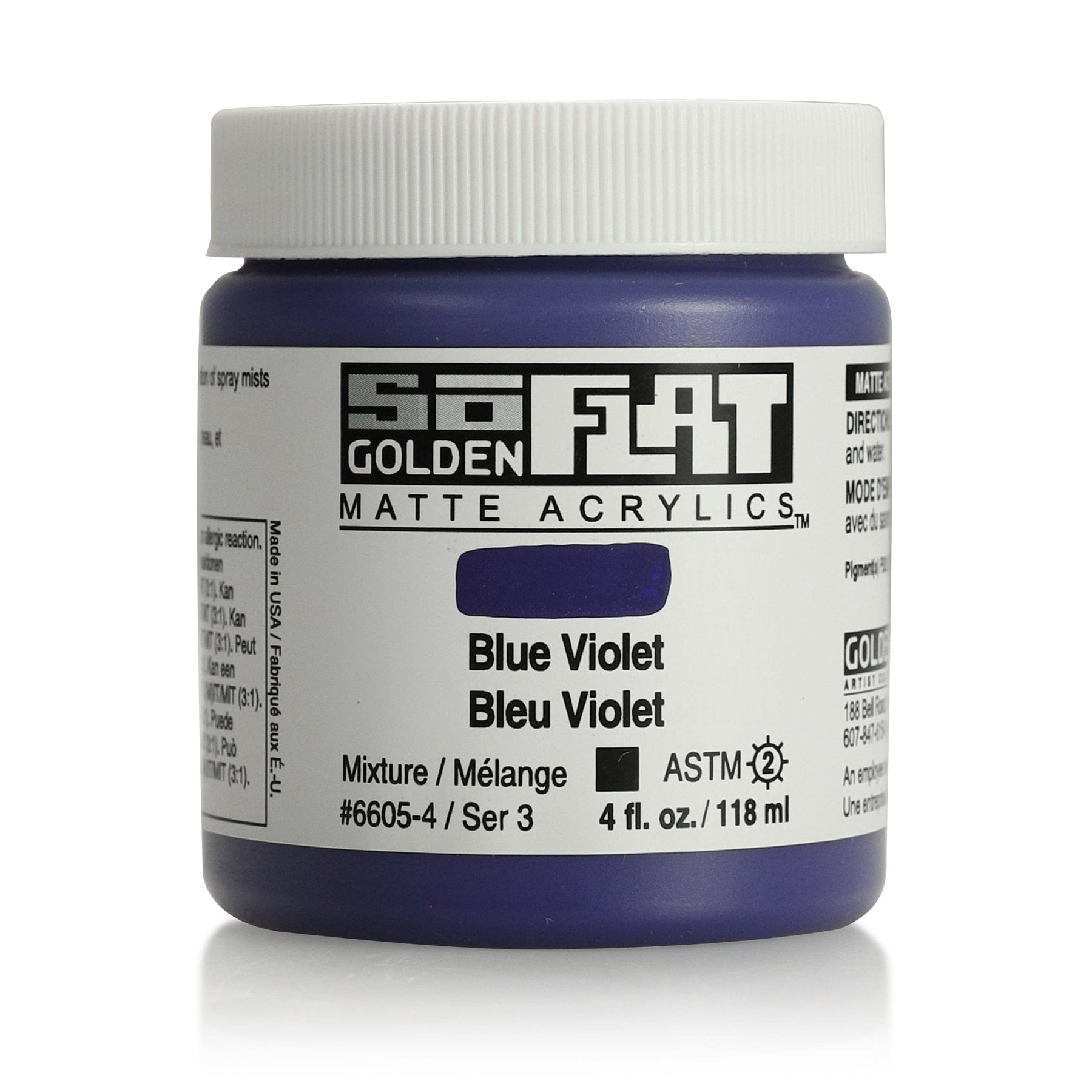 SoFlat Matte Acrylics 4oz. Jars