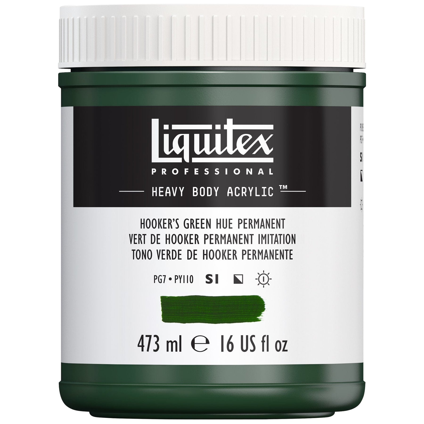 Professional Heavy Body Acrylic Color, 16 oz.