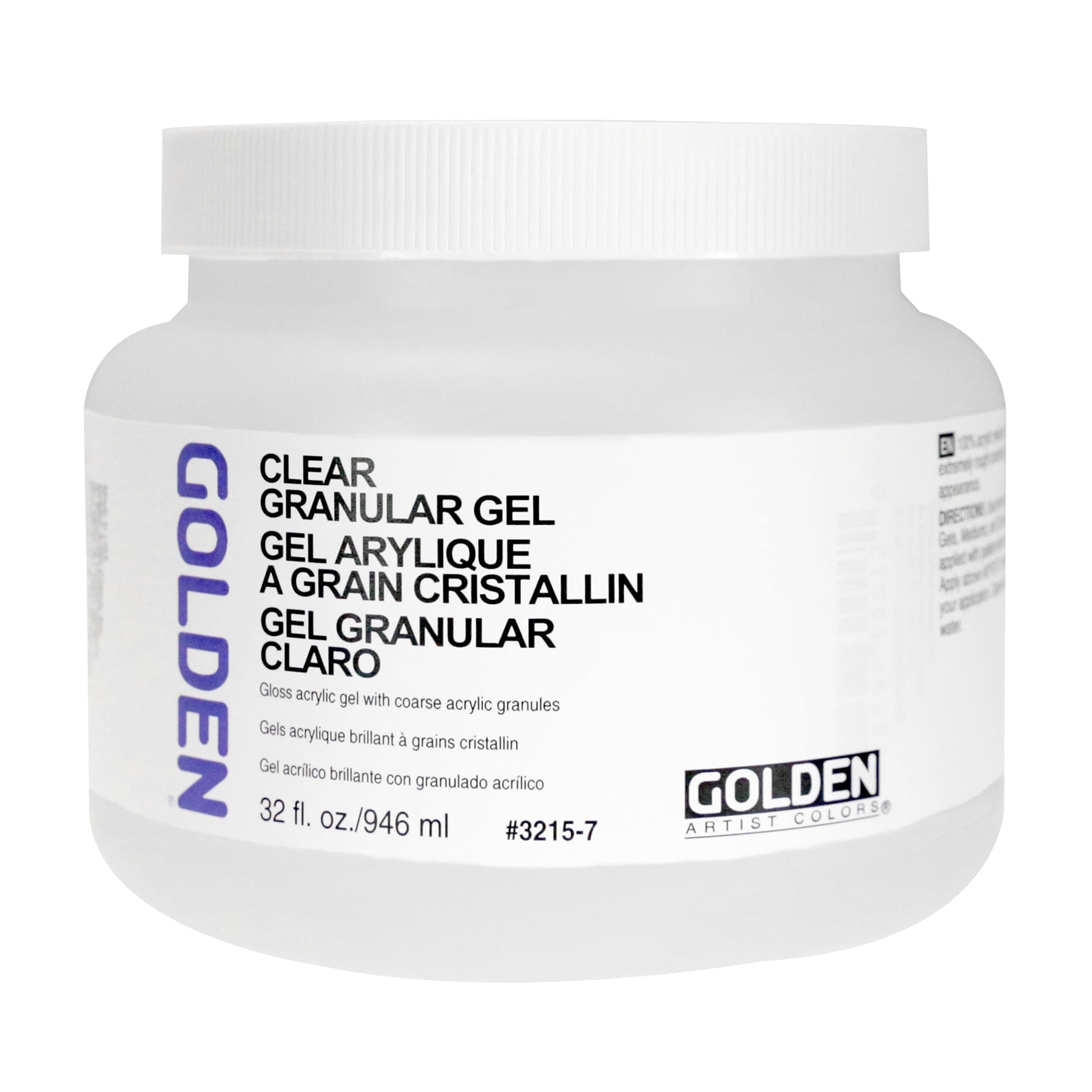 Clear Granular Gel