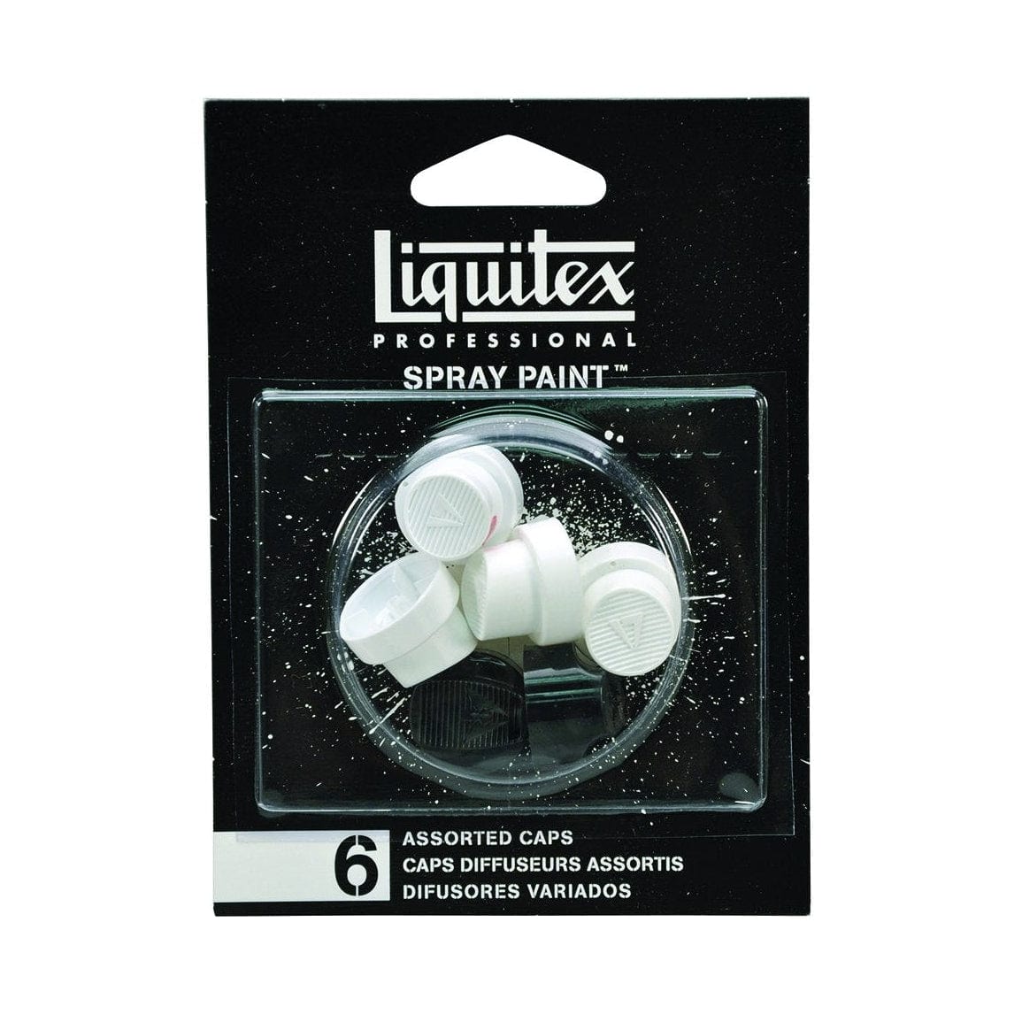 Professional Spray Paint Caps, 6/Pkg.