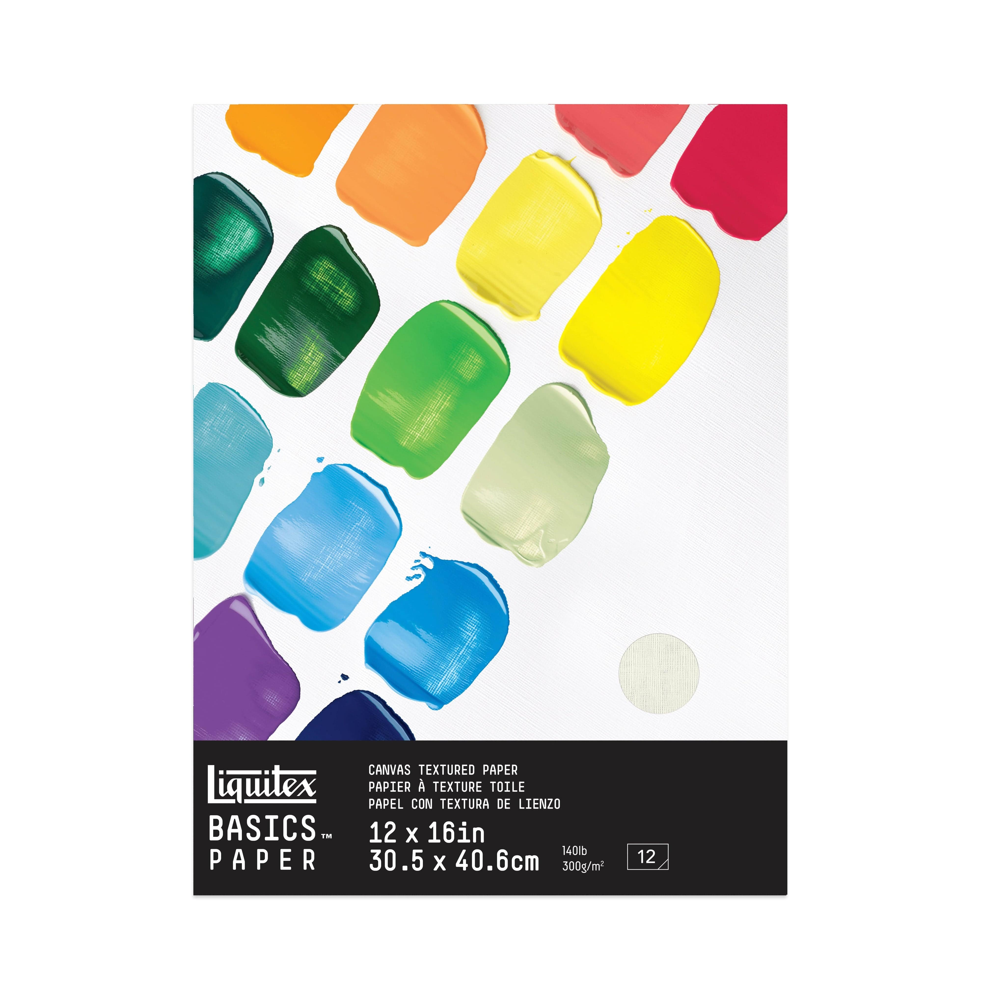 Liquitex Basics Acrylic Paper Pad, 12 x 16 in White | Michaels