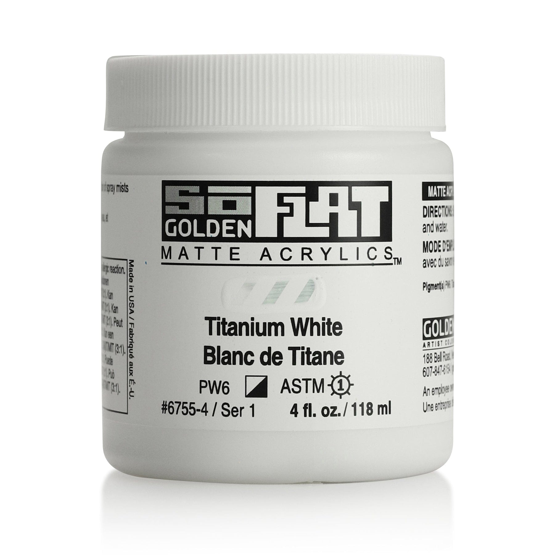 SoFlat Matte Acrylics 4oz. Jars