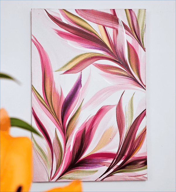 How to bring Nature’s Beauty Into Your Abstract Paintings - Rinske Douna