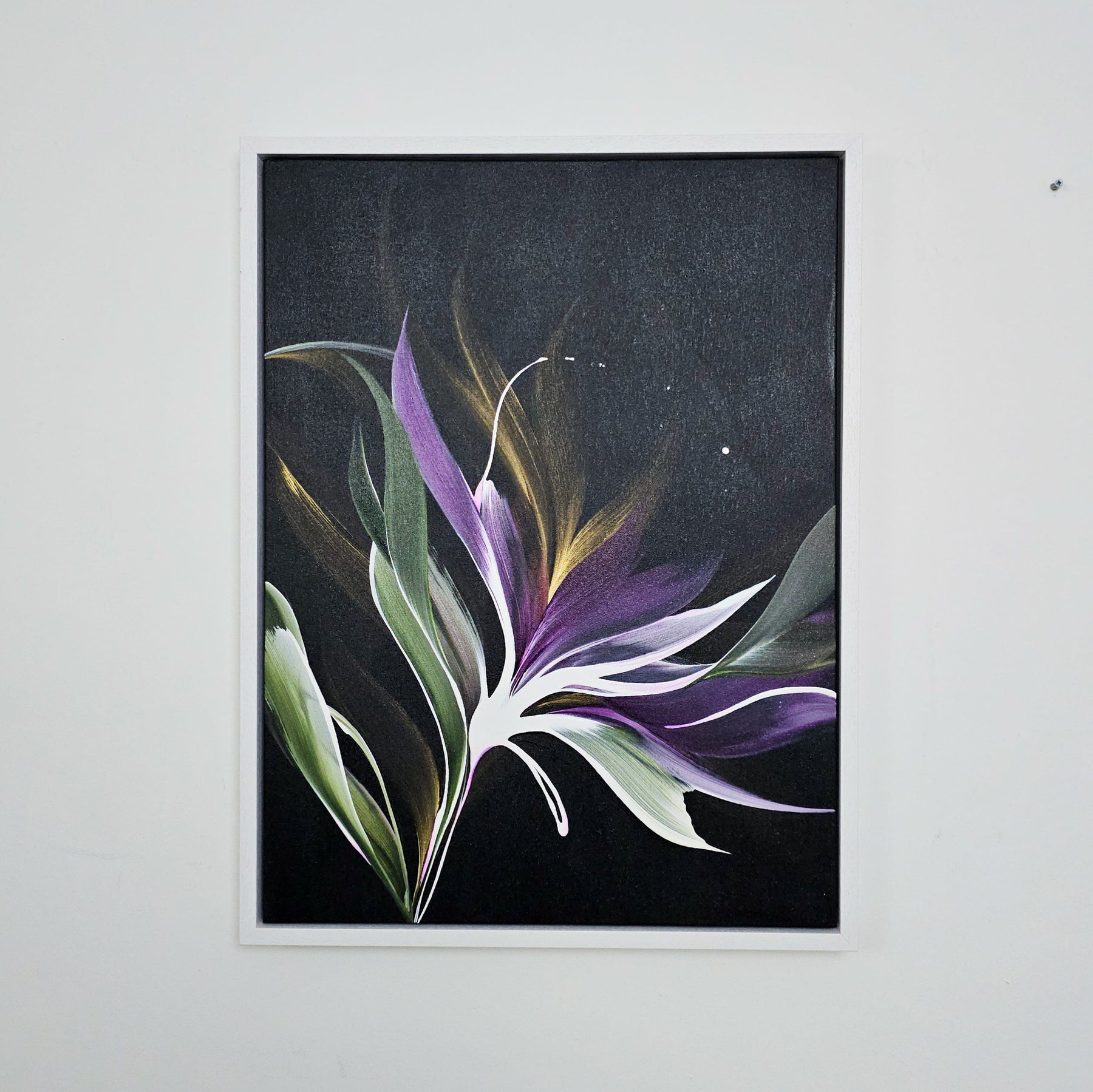 Midnight Flower II (Framed)