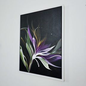 Midnight Flower II (Framed)