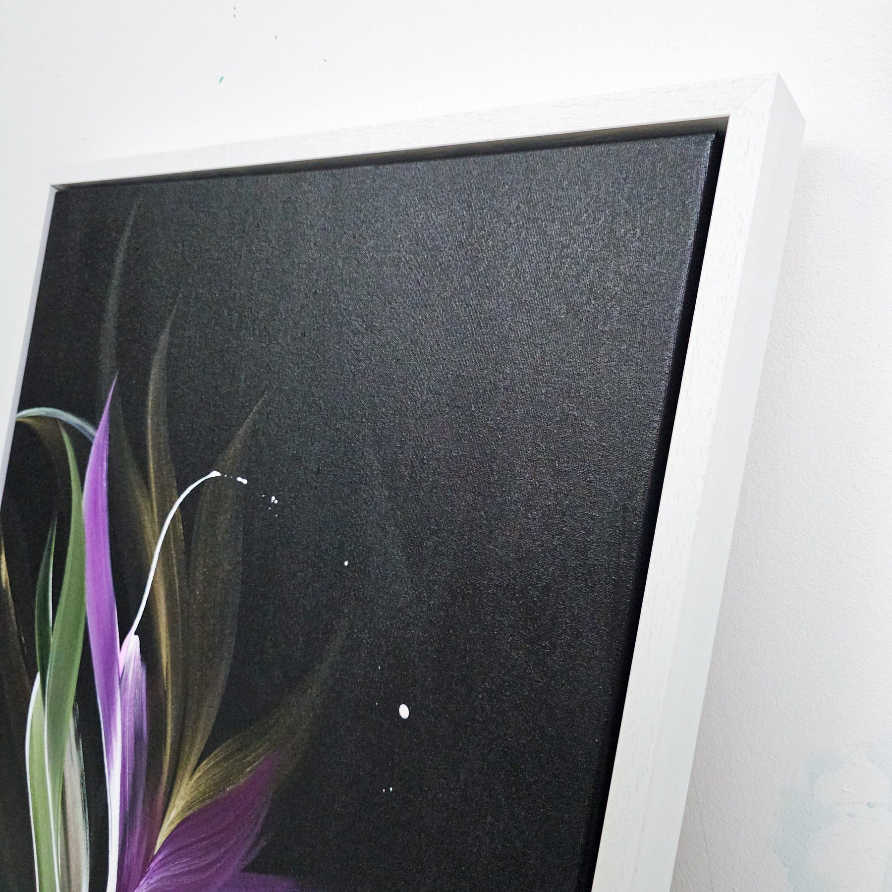 Midnight Flower II (Framed)