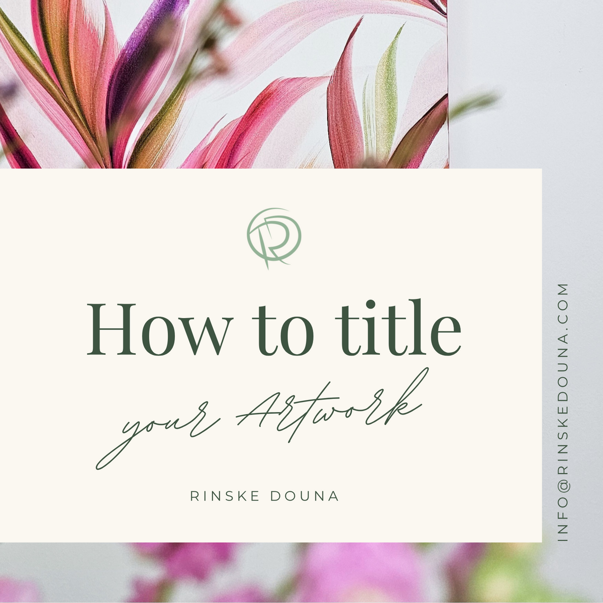How to Title your Artwork