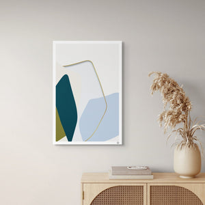 Aspiration painting by Rinske Douna - abstract acrylic art