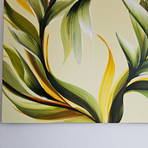 Between Seasons painting by Rinske Douna - abstract acrylic art