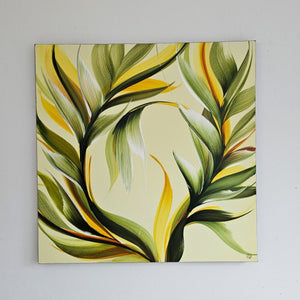 Between Seasons painting by Rinske Douna - abstract acrylic art