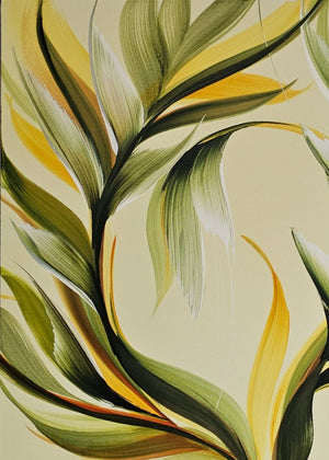 Between Seasons painting by Rinske Douna - abstract acrylic art