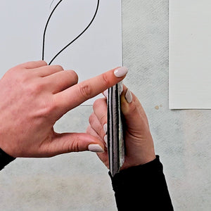 Botanical Brushstroke Mastery Course painting by Rinske Douna - abstract acrylic art