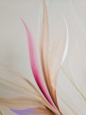 Bouquet of Joy painting by Rinske Douna - abstract acrylic art