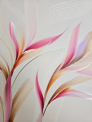 Bouquet of Joy painting by Rinske Douna - abstract acrylic art