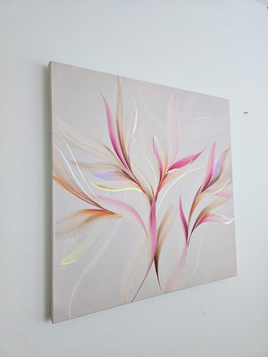 Bouquet of Joy painting by Rinske Douna - abstract acrylic art