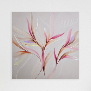 Bouquet of Joy painting by Rinske Douna - abstract acrylic art