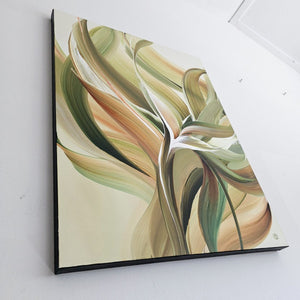 Caught in a Breeze painting by Rinske Douna - abstract acrylic art