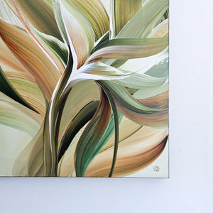 Caught in a Breeze painting by Rinske Douna - abstract acrylic art
