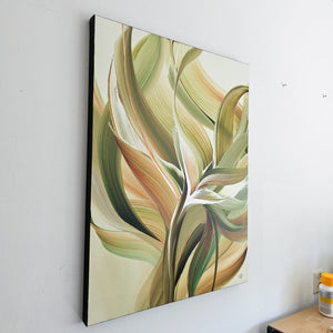 Caught in a Breeze painting by Rinske Douna - abstract acrylic art