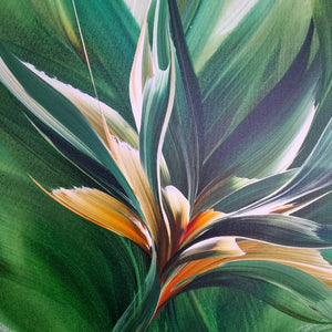Daybreak painting by Rinske Douna - abstract acrylic art