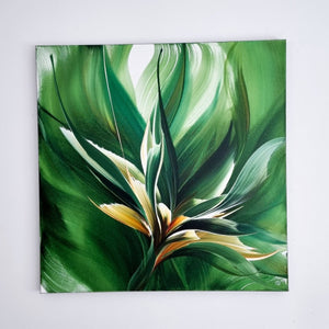 Daybreak painting by Rinske Douna - abstract acrylic art