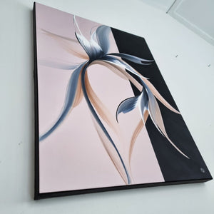 Duality painting by Rinske Douna - abstract acrylic art