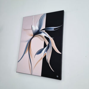 Duality painting by Rinske Douna - abstract acrylic art