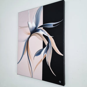 Duality painting by Rinske Douna - abstract acrylic art