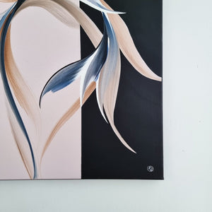 Duality painting by Rinske Douna - abstract acrylic art