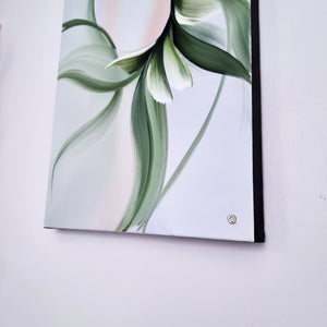 Featherlight painting by Rinske Douna - abstract acrylic art