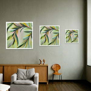 Floral Sway painting by Rinske Douna - abstract acrylic art