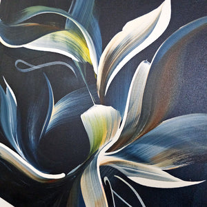 Folded & Unfolded (diptych) painting by Rinske Douna - abstract acrylic art