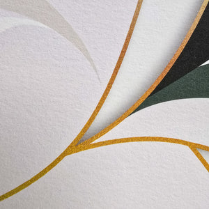 For a Hug painting by Rinske Douna - abstract acrylic art