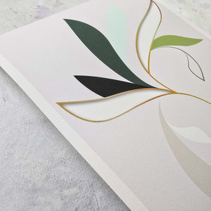 For a Hug painting by Rinske Douna - abstract acrylic art