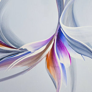 Full of flow III painting by Rinske Douna - abstract acrylic art