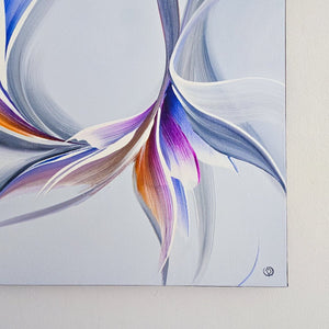 Full of flow III painting by Rinske Douna - abstract acrylic art