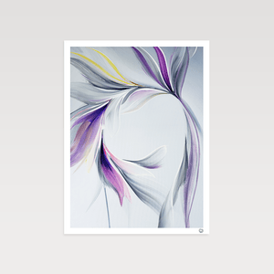 Full of Flow II painting by Rinske Douna - abstract acrylic art