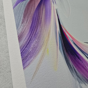 Full of Flow II painting by Rinske Douna - abstract acrylic art