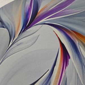 Full of Flow I painting by Rinske Douna - abstract acrylic art