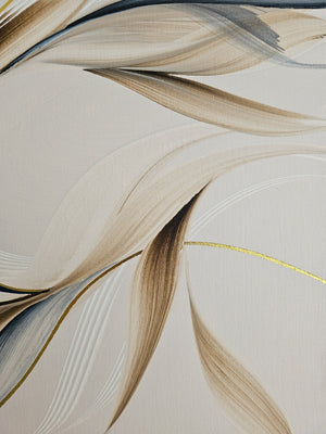 Held by Dusk painting by Rinske Douna - abstract acrylic art