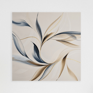 Held by Dusk painting by Rinske Douna - abstract acrylic art