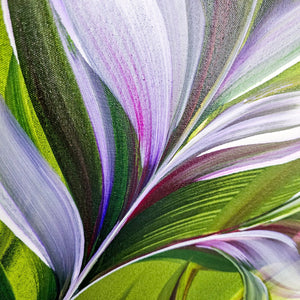 In the Heart of Greens II painting by Rinske Douna - abstract acrylic art