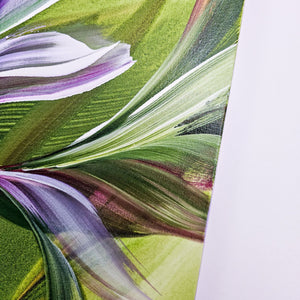 In the Heart of Greens II painting by Rinske Douna - abstract acrylic art