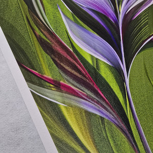 In the Heart of Greens II painting by Rinske Douna - abstract acrylic art