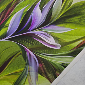 In the Heart of Greens II painting by Rinske Douna - abstract acrylic art