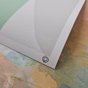 Intention painting by Rinske Douna - abstract acrylic art