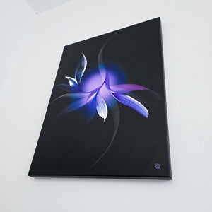 Midnight painting by Rinske Douna - abstract acrylic art